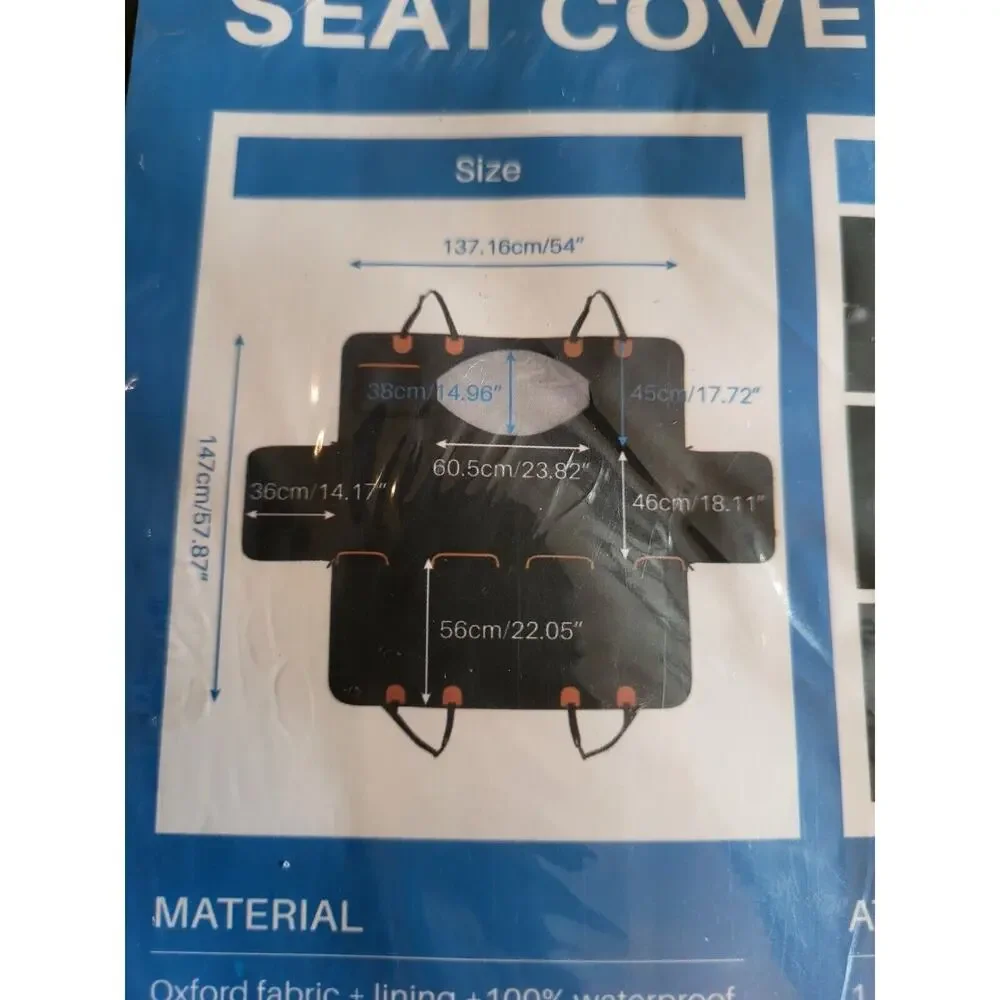 NEW Luxury Car Seat Cover For Pets Waterproof 54